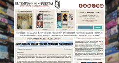 Desktop Screenshot of eltemplodelasmilpuertas.com