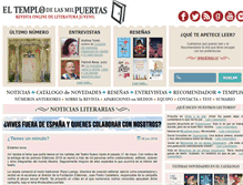 Tablet Screenshot of eltemplodelasmilpuertas.com